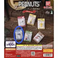 スヌーピー　PEANUTS　パッケージミニチュアコレクション