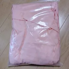 【新品未使用】マットレスカバー ピンク シングル 100×200 綿100%