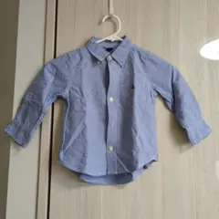 babyGap 3歳用 青 長袖シャツ