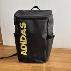 adidas リュック　バッグパック　イエロー　ボックス型　06187のサムネイル
