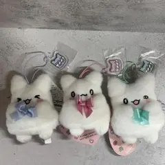 m*n様 はなまるおばけ まるまるスイーツチャーム付きマスコット 全3種