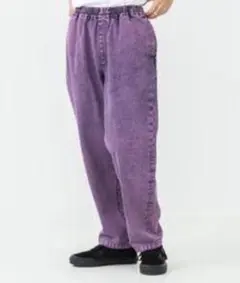 XLARGE エクストララージ デニムパンツ パープル Ｍサイズ