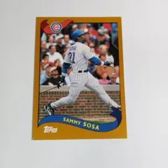 2003年 カネボウ Topps サミー・ソーサ MLBカード