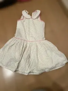 【新品タグ付き】ドット柄 ワンピース 8号　US8（130〜140）