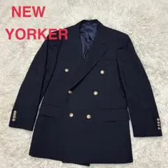 NEW YORKER 金ボタン　ダブルブレスト　テーラードジャケット　A6