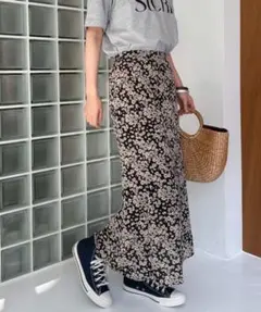 douxarchives 単色花テジンスカート