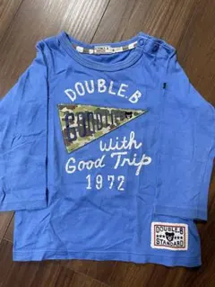 DOUBLE.B ミキハウス 長袖Tシャツ 90cm