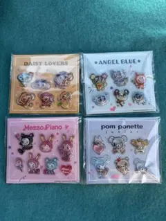 ナルミヤキャラクターズ　ぷっくりしーる　セブンイレブン　コンプリート　シール