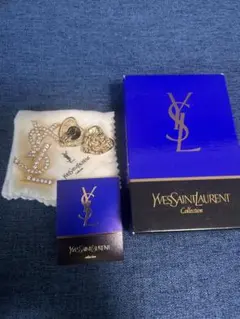 YVESSAINTLAURENT イヴ・サンローラン　ブローチ　イヤリング