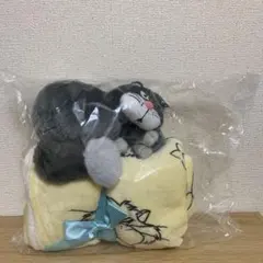 Happyくじ ディズニー ラスト賞 ぬいぐるみ付きブランケット ルシファー