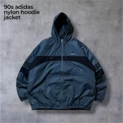 希少　80s 90s adidas ナイロンジャケット　レトロ　Y2K 古着 adidas(アディダス) / 銀タグ/80s~90s/ナイロンジャケット/M