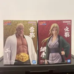 NARUTO疾風伝 フィギュア 綱手 雷影 2点セット - メルカリ