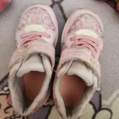 Disney Rapunzel 花柄スニーカー