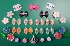 ※ネイルパーツ ロゴパーツ お花 セット C-19