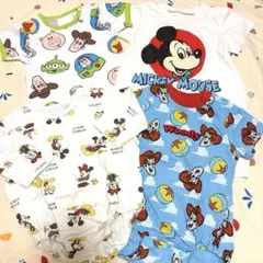 トイ・ストーリー ミッキーマウス ロンパースセット80