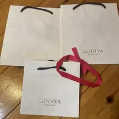 GODIVA 紙袋　ショッパーセット