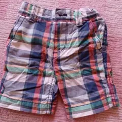 TOMMY HILFIGER　4T チェック柄 半ズボン