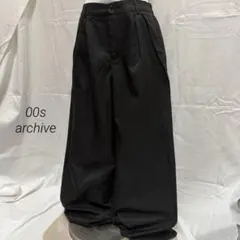 2000's archive dark wear nylon pants y2k - メルカリ