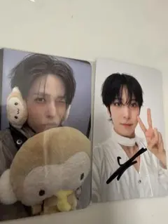 ATEEZ ユノ センドオフ サイン入り トレカセット