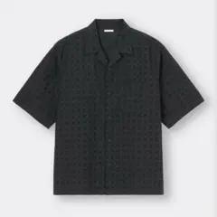 エンブロイダリーオープンカラーシャツ GU