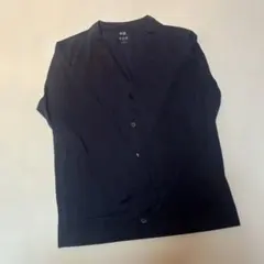 UNIQLO ユニクロ　 エアリズムカーディガンＬネイビー
