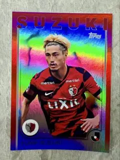 鈴木優磨 鹿島アントラーズ Jリーグファンタジーカード 25シリアル