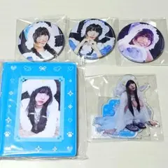 西潟茉莉奈　アクリルスタンド&ネームキーホルダー 西潟茉莉奈 2024.7 アクリルスタンド・ネームキーホルダー・缶バッジ
