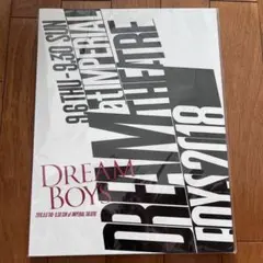 DREAM BOYS ドリボ 2018 パンフレット
