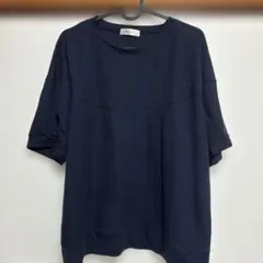rejouir 半袖カットソー ネイビー LLサイズ