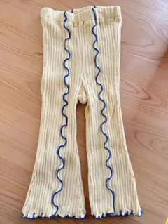 マーキーズ　イエローフレアパンツ 90センチ