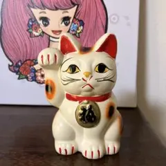 ☆招き猫　貯金箱　王冠印☆