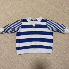 PETIT BATEAU プチバトー 長袖カットソー 6m/67cm ニット