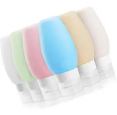 トラベルボトル シリコン製 漏れ防 シャンプーボトル 90ml 携帯用容器