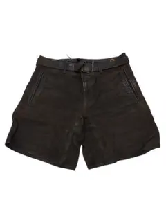 ラルフローレン　レザー　ショートパンツ　キュロット