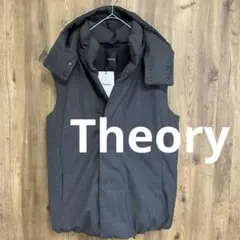 11/9まで限定価格☆Theory セオリー現行 ダウンベスト 黒 ユニセックス