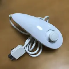 【匿名　送料無料】442-90家庭用ゲーム機　任天堂Wiiヌンチャク　ホワイト