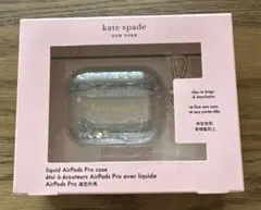 kate spade グリッターイヤホンケース KA139 エアポッズプロ