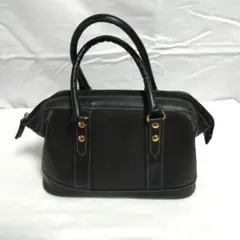 ハンドバッグ 黒 バッグ 手提げかばん ミニボストン 未使用