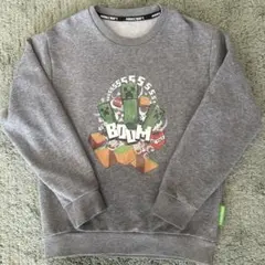 Minecraft クレイパー トレーナー グレー　140cm