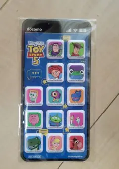 トイ・ストーリー5 docomo コラボ ぷっくりシール ステッカー