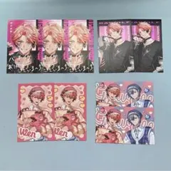 ぎゃうるふ チェキ風カード 9点セット