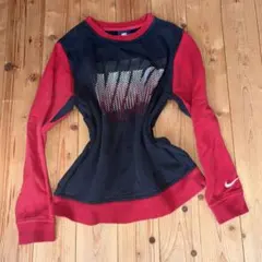 【美品】y2k グランジ 平成 NIKE スウェット トレーナー ロゴ