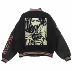 supreme hysteric glamour varsity jacket