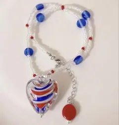 no.115／a'moureve ビーズネックレス