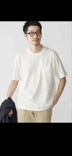テレワーク ビズ ワンポイント ロゴ ポケット Tシャツ