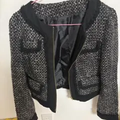 ツイードジャケット ショート丈