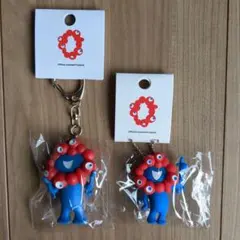 大阪・関西万博 2025 ミャクミャク expo 立体キーホルダーPVC　2個