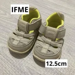 IFME ベビーサンダル 12.5cm ライトグレー