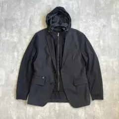 極美品　HUGO BOSS　ヒューゴボス　ドッキング　テーラードジャケット　46