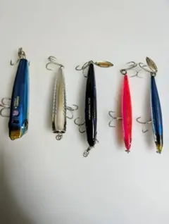海王ルアーTRIDENT 200トップウォーター ルアー オレンジ - メルカリ